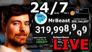 MrBeast to 340 MILLION  Live ViewStats Subscriber Count amp View Count [upl. by Ellwood]