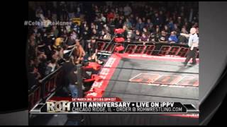 ROH Anniversary Flashback Bryan Danielson vs Nigel McGuinness ROH World Title [upl. by Pisarik]