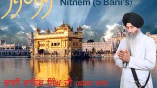 Nitnem  Anand Sahib Part 1Bhai Sahib Singh Ji Bhai Sahib Singh [upl. by Jenks158]