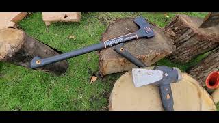 What is the best style of splitting axe  maul Husqvarna Stihl Fiskars Helko Werk [upl. by Hamilton]