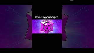 2 free hypercharges music brawlstars trending viralvideo [upl. by Mara]