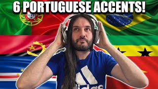 6 types of Portuguese accents MIND BLOWN [upl. by Nodaj118]