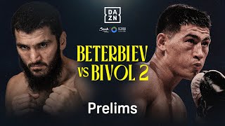 RIYADH SEASON ARTUR BETERBIEV VS DMITRY BIVOL 2  THE LAST CRESCENDO  PRELIMS LIVESTREAM [upl. by Jacklyn]