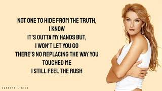 Celine Dion  Courage Lyrics [upl. by Bergen]