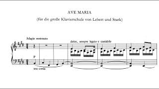 Liszt  Ave Maria Die Glocken von Rom S182 Owens [upl. by Tung121]