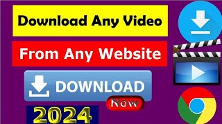 How to Download Any Video from Any Website on PC Free and Easy [upl. by Nevs]