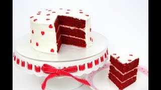 Best Red Velvet Cake  Eggless [upl. by Nrevel]