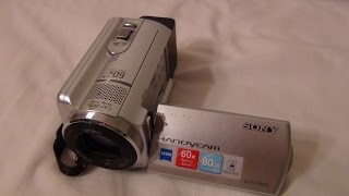 2010 Sony Handycam DCR SR68 Review And Test [upl. by Oran]