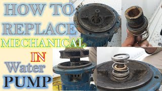 how to replace mechanical seal in water pump [upl. by Melisande]