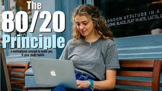 The 8020 Principle in Studying and How to Use It  Motivated Mondays [upl. by Kruse]