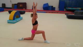 LA RONDATA allenamento TUTORIAL ginnastica artistica CSB [upl. by Mook]