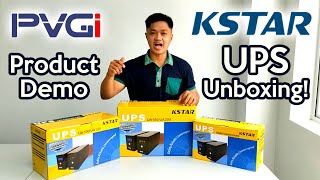 PVGI  KSTAR UPS Product Demo amp Unboxing [upl. by Dulci]