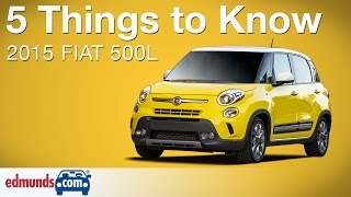 5 Things to Know About the Fiat 500L [upl. by Bradway636]