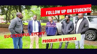 FOLLOW UP ON BISHOP NJENGA PROGRAM OF HOSTING STUDENTS IN AMERICA I MET 12 HAPPY STUDENTS [upl. by Ahsimot]