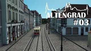 Tram Street  Cities Skylines  Altengrad 3 [upl. by Alegnat]