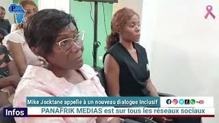 panafrikmedias LÉVÊQUE MIKE JOCKTANE APPELLE À UN NOUVEAU DIALOGUE INCLUSIF [upl. by Ardnajela]