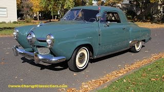 1950 Studebaker Champion Business Coupe Charvet Classic Cars [upl. by Lothario]