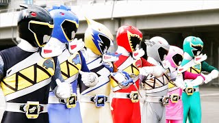 Love at First Fight  Dino Super Charge  Power Rangers Official [upl. by Eberhard401]