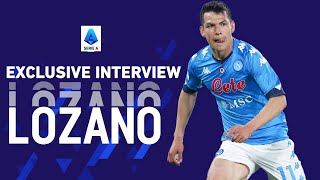 Hirving Lozano quotIt Was A Debut To Rememberquot  Exclusive Interview  Serie A 202122 [upl. by Eisdnyl]