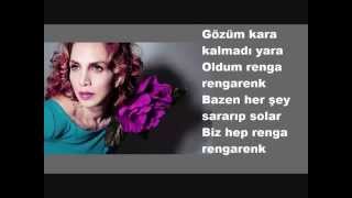 Sertap Erener  Rengarenk Karaoke Lyrics [upl. by Camarata]