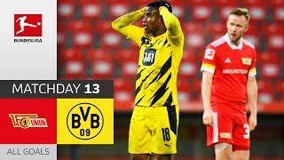 Moukoko’s Record Goal is not Enough  Union Berlin  Borussia Dortmund  21  All Goals  MD 13 [upl. by Marni]