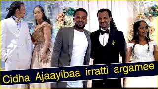 Cidha Ajaayibaa irratti argamee  Ittiiqaa Tafarii fi Urjii Biru  Ethiopian Oromoo Wedding [upl. by Samuelson178]