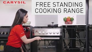 Carysil Freestanding Cooking Range  Best 2in1 Kitchen Solution [upl. by Siramaj]