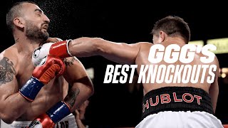 Eight Minutes Of Gennadiy quotGGGquot Golovkin Delivering Devastating Knockouts 🧨 [upl. by Ina]