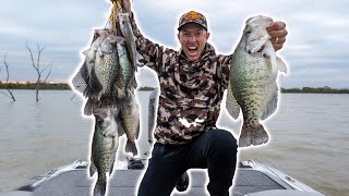 Fishing BIG Timber Crappies with Jigs [upl. by Assertal886]