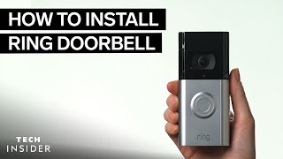 How To Install Ring Doorbell [upl. by Liana]