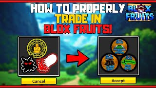 How To Properly TRADE In Blox Fruits  Trading Guide  Roblox [upl. by Aran361]