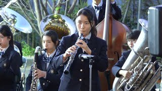 浜松市立高校 吹奏楽部「The 静岡」 ローカルCMメドレー in 高塚熊野神社 [upl. by Picardi]