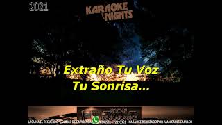 SIN DECIR ADIOS  ALZATE KARAOKE COVER [upl. by Mada]