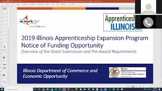 Apprenticeship Expansion NOFO Kickoff Webinar  October 21 2019 [upl. by Lemire965]