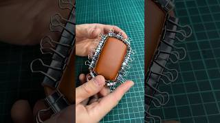 The process of shaping the leather by wildleathercraft [upl. by Ramin]