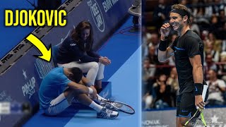 Tennis Funniest Match Ever The Day Nadal and Djokovic Played Like Best Friends Pure Entertainment [upl. by Ecnatsnoc]