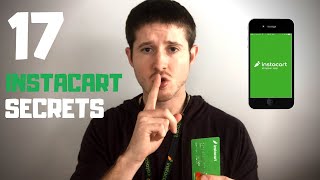 17 Secrets to Instacart Shopping [upl. by Inatirb]