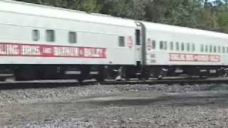 Ringling Bros Circus Train Chase 2008 [upl. by Airehtfele895]