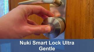 Nuki Smart Lock Ultra im Vergleich mit Nuki Smart Lock 40 Pro [upl. by Aelak987]