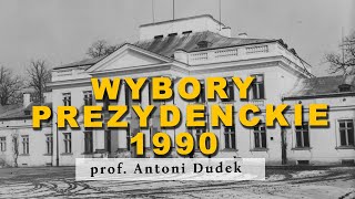 Pierwsze powszechne wybory na urząd Prezydenta RP 1990 [upl. by Nnaes]