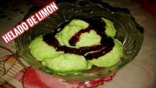 COMO HACER HELADO DE YOGURTH SABOR LIMON [upl. by Barren319]