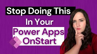 Power Apps On Start Goodbye Navigate Hello AppStartScreen [upl. by Duong]
