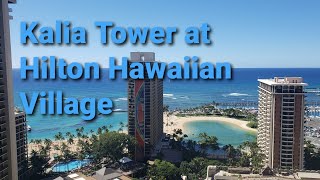 Kalia Tower at Hilton Hawaiian Village  Room Tour [upl. by Karita19]