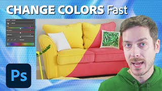 How to Change Color  Photoshop Tutorial for Beginners  Adobe Photoshop [upl. by Itsyrc]