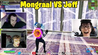 Mongraal and Clix VS Jeff amp Lacy 2v2 TOXIC Boxfights [upl. by Aikemahs]