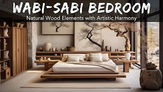 The Art of Wabisabi Infusing Natural Wood Elements into Your Bedroom Space [upl. by Yleen]