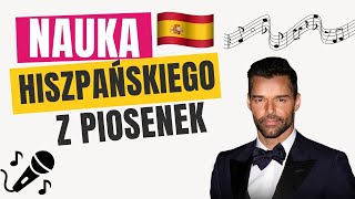 Nauka hiszpańskiego z piosenkami  Ricky Martin María [upl. by Atikel116]