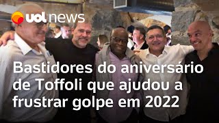 Aniversário de Dias Toffoli ajuda a frustrar plano de golpe em 2022 revela livroreportagem [upl. by Ashjian]