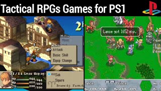 Top 15 Best Tactical RPGs Games for PS1 [upl. by Reinaldos202]