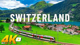 Switzerland 4K Ultra HD  Relaxing Music With Beautiful Nature Scenes  Amazing Nature [upl. by Hareehat762]